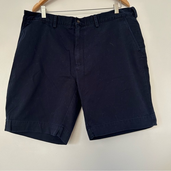 Polo Ralph Lauren classic fit navy chino shorts 38 - Picture 1 of 7